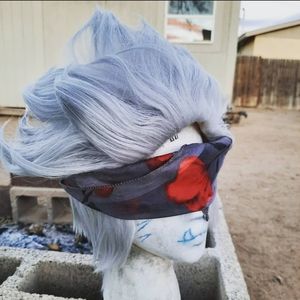 White Gojo Cosplay Wig
